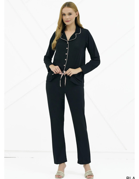Caroline C-5700 Women's Pajama Set (M+L+XL+2XL) — factory-direct from Turkey