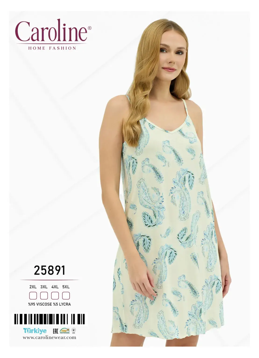 Caroline 25891 Tunic (2XL+3XL+4XL+5XL) — Turkish factory wholesale