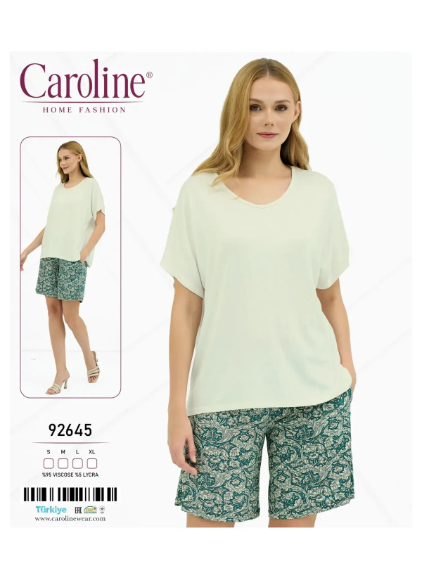 Caroline 92645 Shorts Homewear Set (S+M+L+XL) — Istanbul wholesale supplier