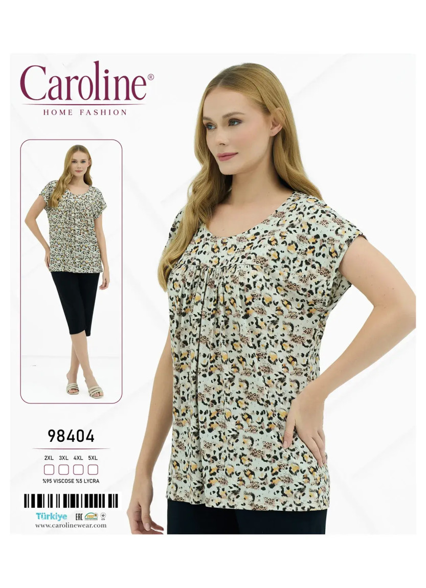 Caroline 98404 Capri Homewear Set (2XL+3XL+4XL+5XL) — wholesale for boutiques