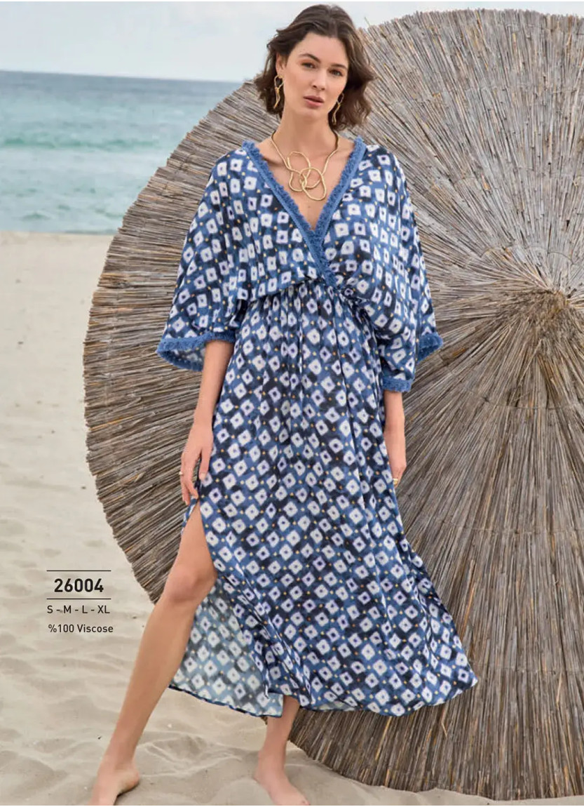 Monamise 26004 Viscose Dress (S+M+L+XL) — direct Turkish factory supply