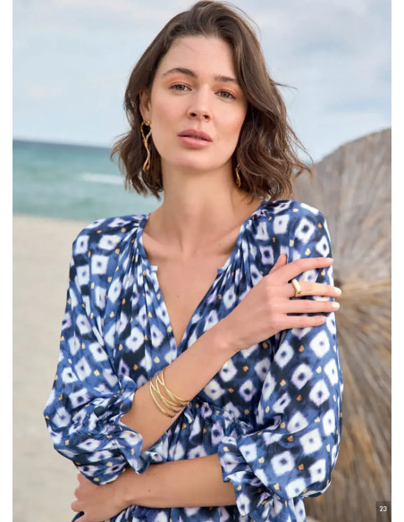 Платье из Вискозы (S+M+L+XL) Monamise 26005 — турецкий текстиль оптом