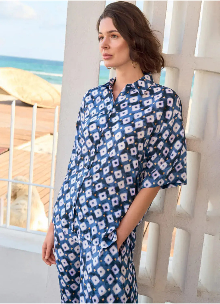 Комплект с Брюками из Вискозы (S+M+L+XL) Monamise 26006 — фабричная коллекция оптом