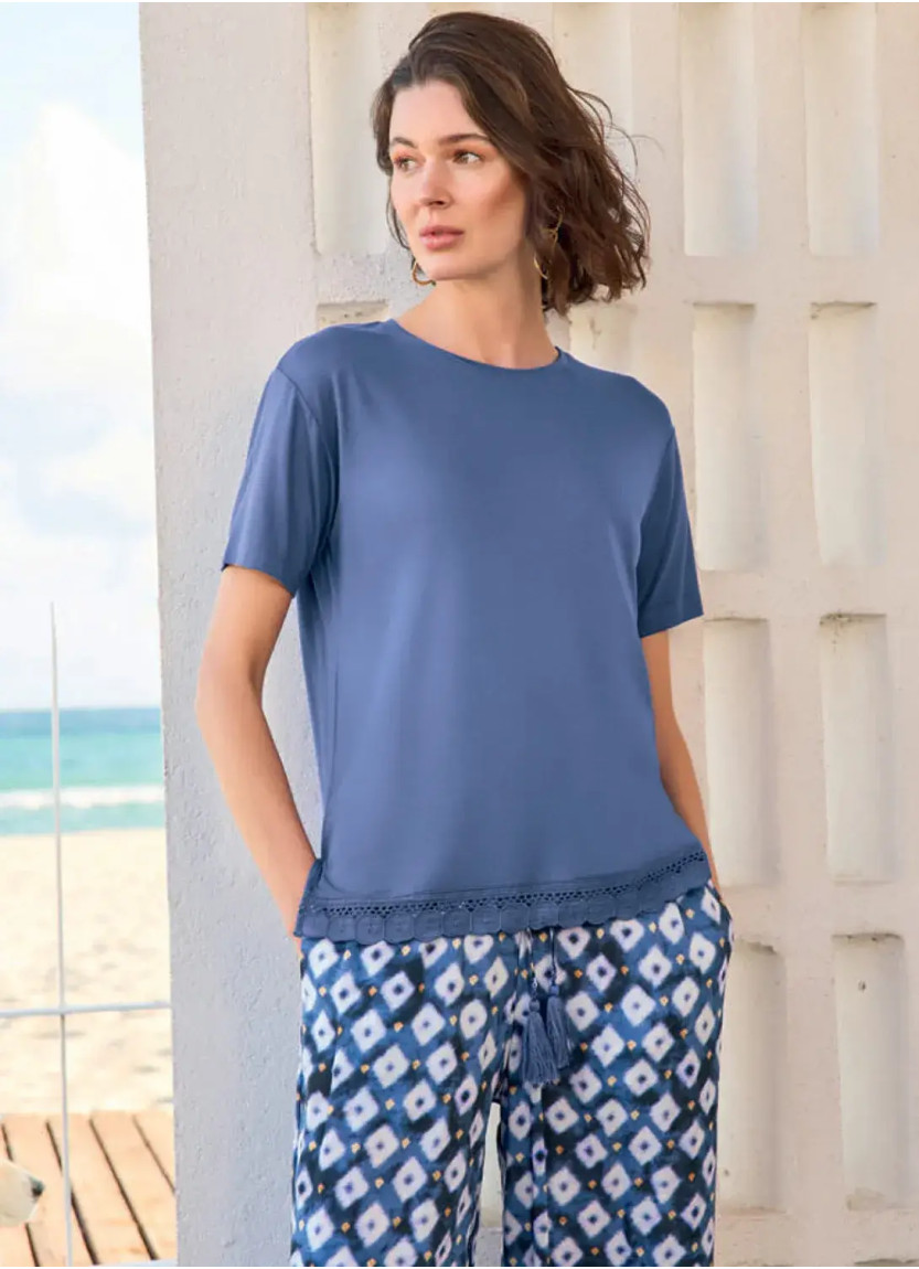 Monamise 26007 Viscose Pants Homewear Set (S+M+L+XL) — factory-direct from Turkey
