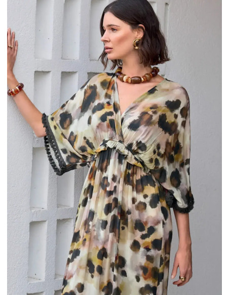Monamise 26009 Viscose Dress (S+M+L+XL) — direct Turkish factory supply