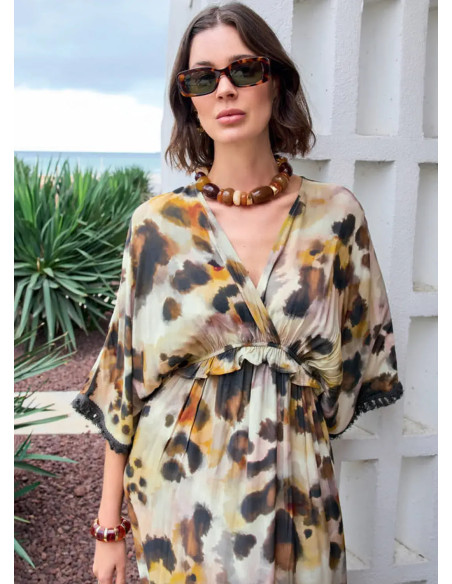 Monamise 26009 Viscose Dress (S+M+L+XL) — wholesale from Turkey