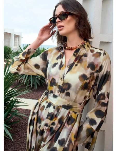 Monamise 26011 Viscose Dress (S+M+L+XL+2XL) — Turkish textile wholesale
