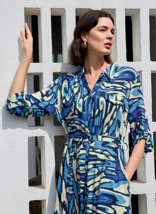 Monamise 26019 Viscose Dress (S+M+L+XL) — wholesale from Turkey 2