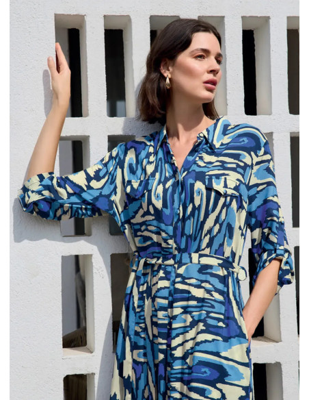 Monamise 26019 Viscose Dress (S+M+L+XL) — factory-direct from Turkey