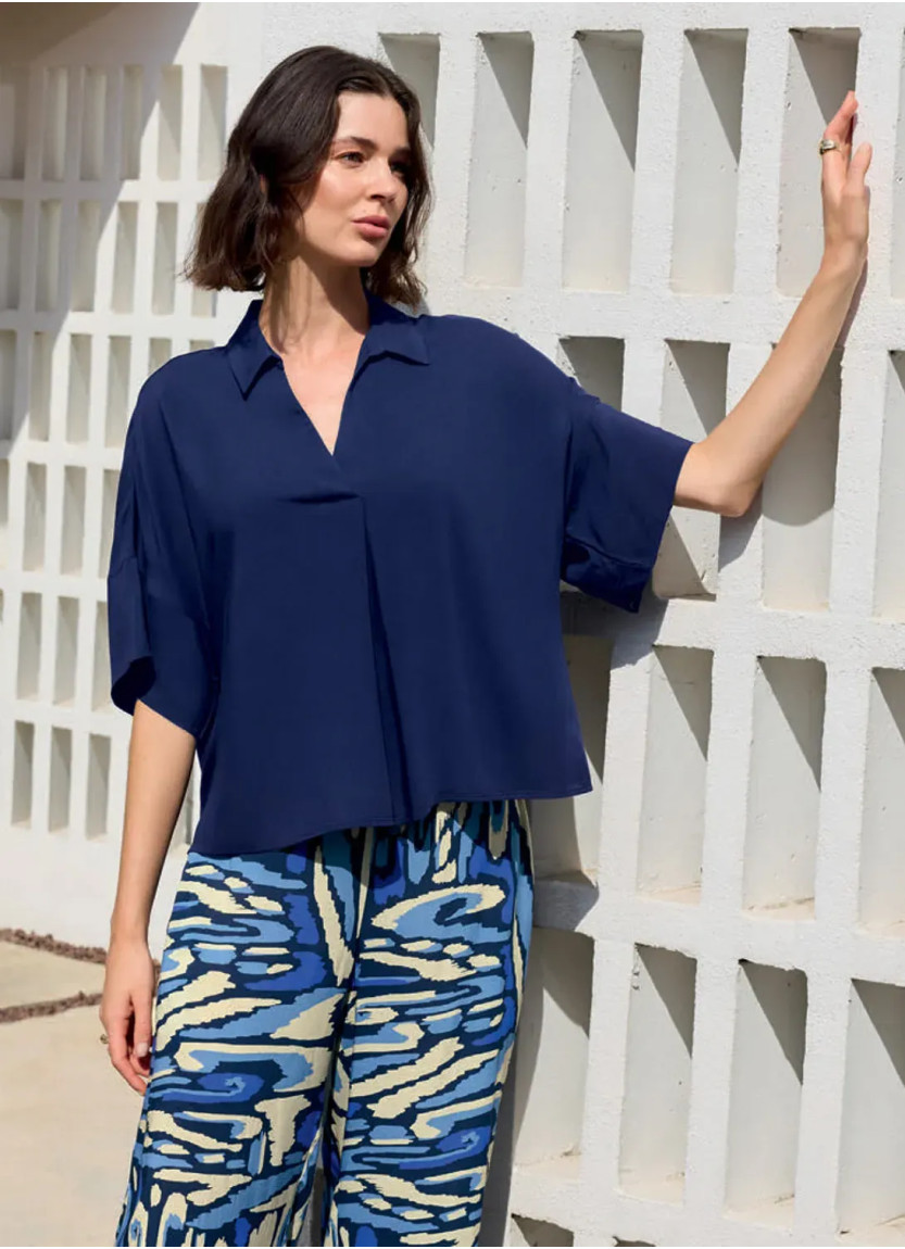 Комплект с Брюками из Вискозы (S+M+L+XL) Monamise 26020 — купить оптом со Стамбула