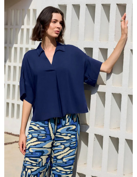 Комплект с Брюками из Вискозы (S+M+L+XL) Monamise 26020 — купить оптом со Стамбула