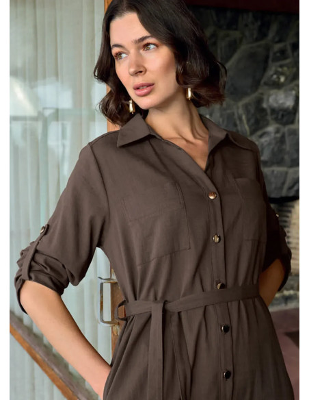 Monamise 26026 Viscose Dress (S+M+L+XL) — wholesale from Turkey