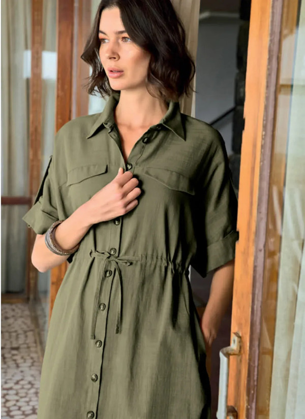 Monamise 26028 Viscose Dress (S+M+L+XL) — Turkish textile wholesale 2