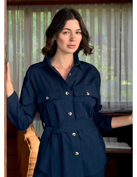 Комплект с Брюками из Вискозы (S+M+L+XL) Monamise 26029 — оптом от турецкой фабрики