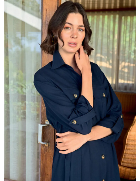 Monamise 26030 Viscose Dress (S+M+L+XL) — wholesale for boutiques