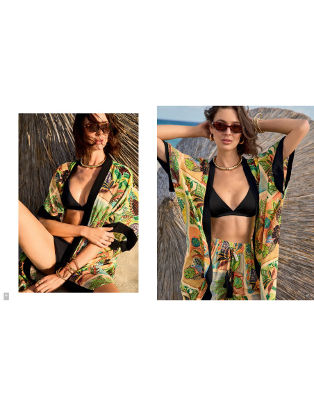 Monamise 26033 Viscose Shorts Homewear Set (S+M+L+XL) — factory-direct from Turkey