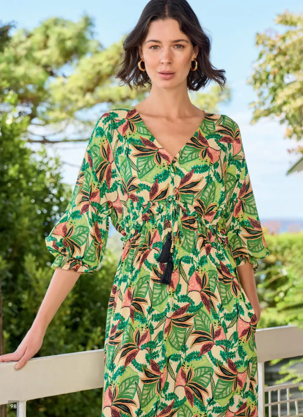 Monamise 26037 Viscose Dress (S+M+L+XL) — factory-direct from Turkey 2