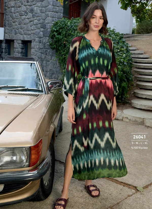 Monamise 26041 Viscose Dress (S+M+L+XL) — wholesale for boutiques