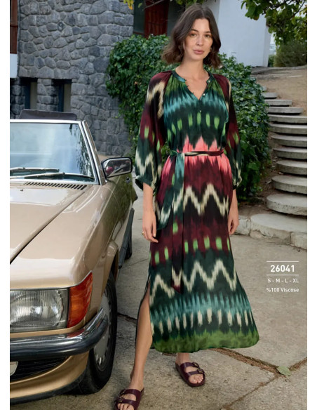 Monamise 26041 Viscose Dress (S+M+L+XL) — wholesale for boutiques