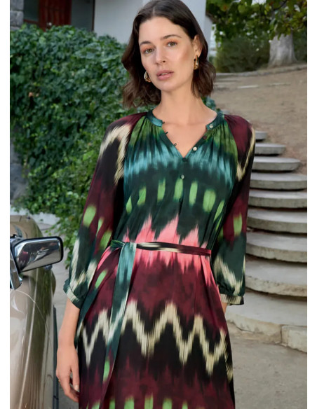 Monamise 26041 Viscose Dress (S+M+L+XL) — Turkey wholesale collection