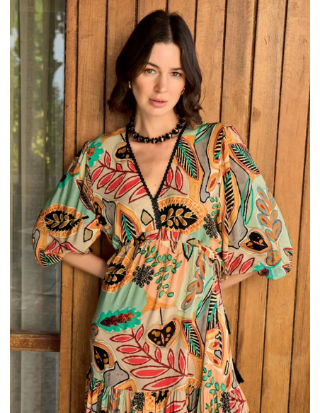 Monamise 26047 Viscose Dress (S+M+L+XL) — direct Turkish factory supply
