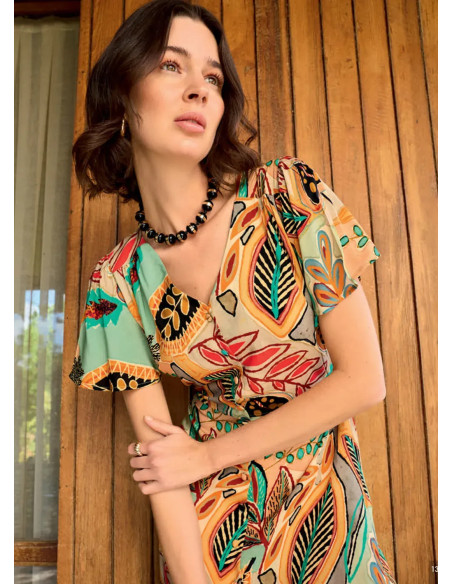 Monamise 26051 Viscose Dress (S+M+L+XL+2XL) — factory-direct from Turkey
