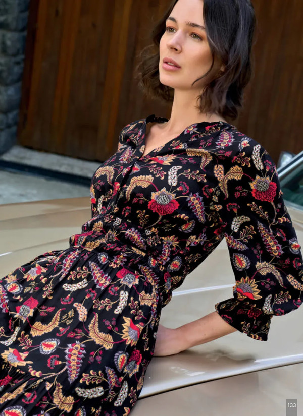 Monamise 26052 Viscose Dress (S+M+L+XL) — Istanbul wholesale supplier 2
