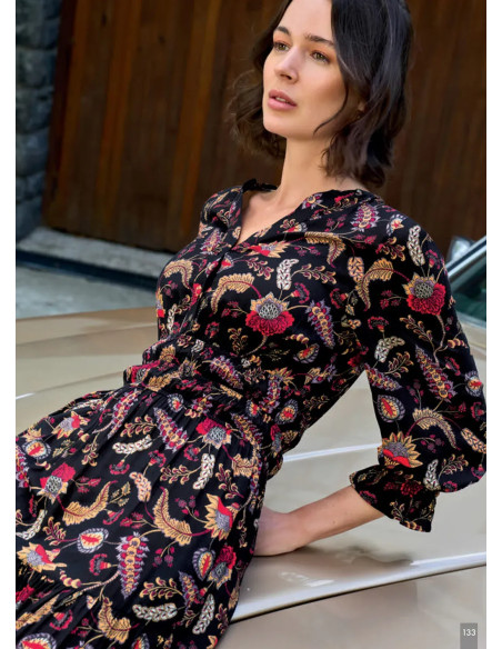 Monamise 26052 Viscose Dress (S+M+L+XL) — wholesale for boutiques