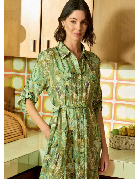 Платье из Вискозы (S+M+L+XL) Monamise 26071 — купить оптом из Турции