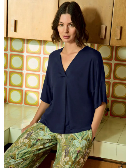 Monamise 26072 Viscose Pants Homewear Set (S+M+L+XL) — Istanbul wholesale supplier