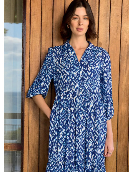 Платье из Вискозы (S+M+L+XL+2XL) Monamise 26074 — прямые поставки из Турции