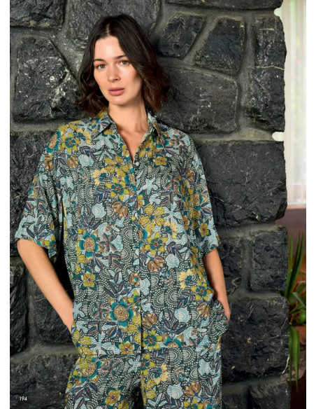 Monamise 26078 Viscose Pants Homewear Set (S+M+L+XL+2XL) — Turkish factory wholesale