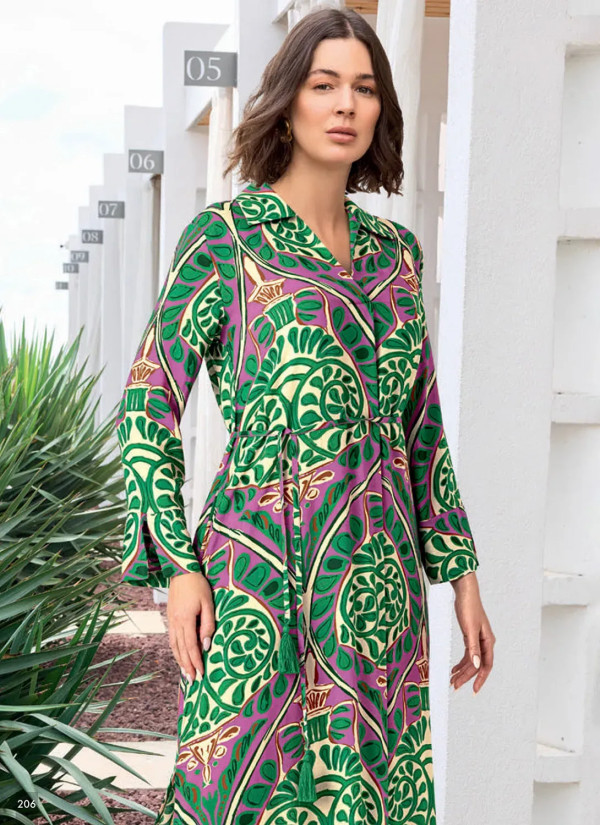 Monamise 26084 Viscose Dress (S+M+L+XL) — Turkish factory wholesale 2