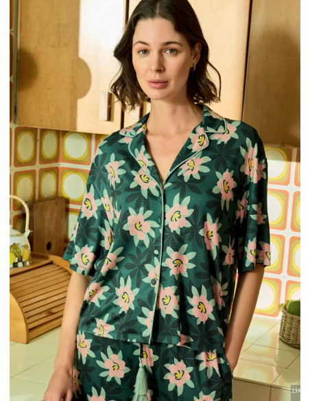 Monamise 26100 Viscose Shorts Homewear Set (S+M+L+XL) — wholesale for boutiques