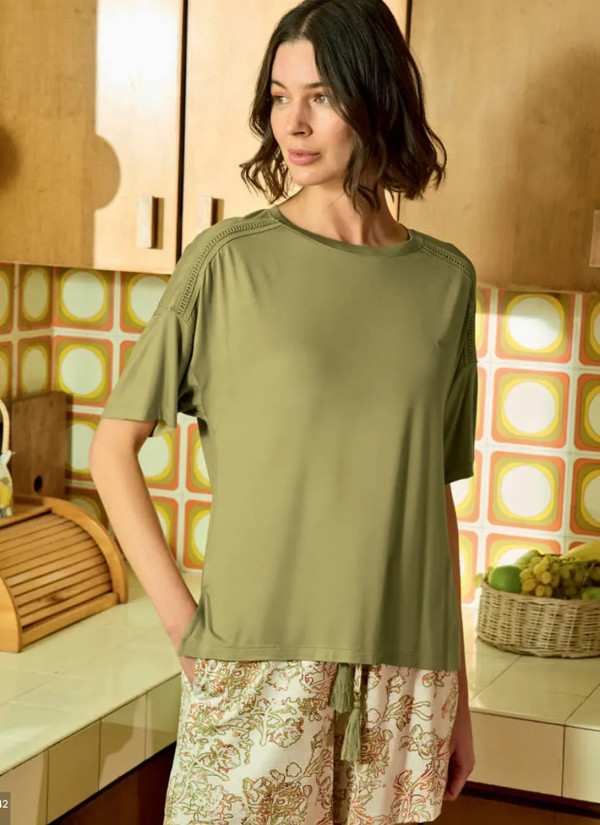 Monamise 26104 Shorts Homewear Set (S+M+L+XL) — Turkey wholesale collection 2