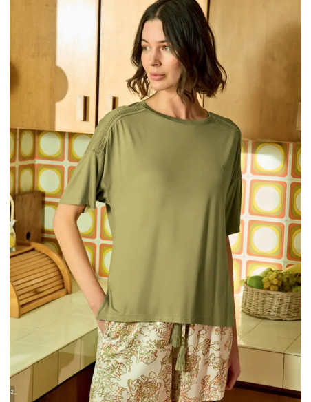 Monamise 26104 Shorts Homewear Set (S+M+L+XL) — Turkish factory wholesale