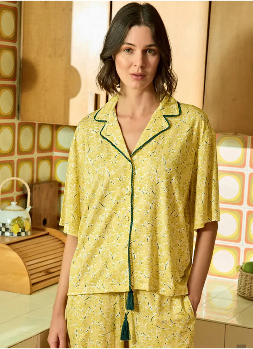 Monamise 26105 Shorts Homewear Set (S+M+L+XL) — Turkish textile wholesale