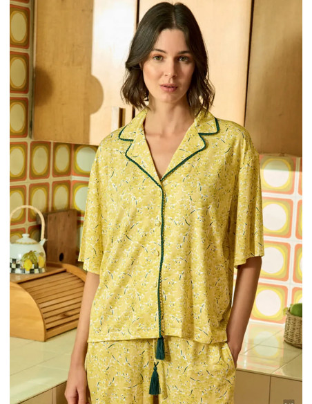 Monamise 26105 Shorts Homewear Set (S+M+L+XL) — Turkish textile wholesale