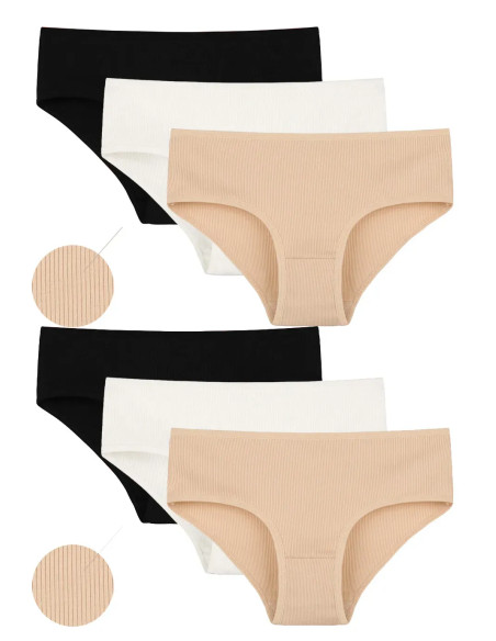 Donella 5032XD1 Assorted 10-Pack Girls' Briefs — direct Turkish factory supply