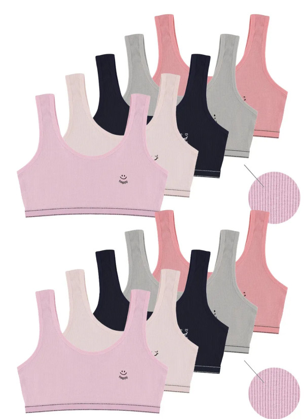 Donella 6032PB3 Assorted 10-Pack Bra — wholesale for boutiques