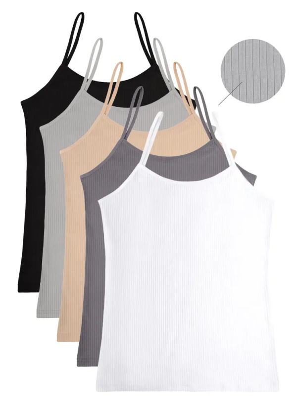 Donella 2323PD2 Assorted 10-Pack Tank Top — direct Turkish factory supply