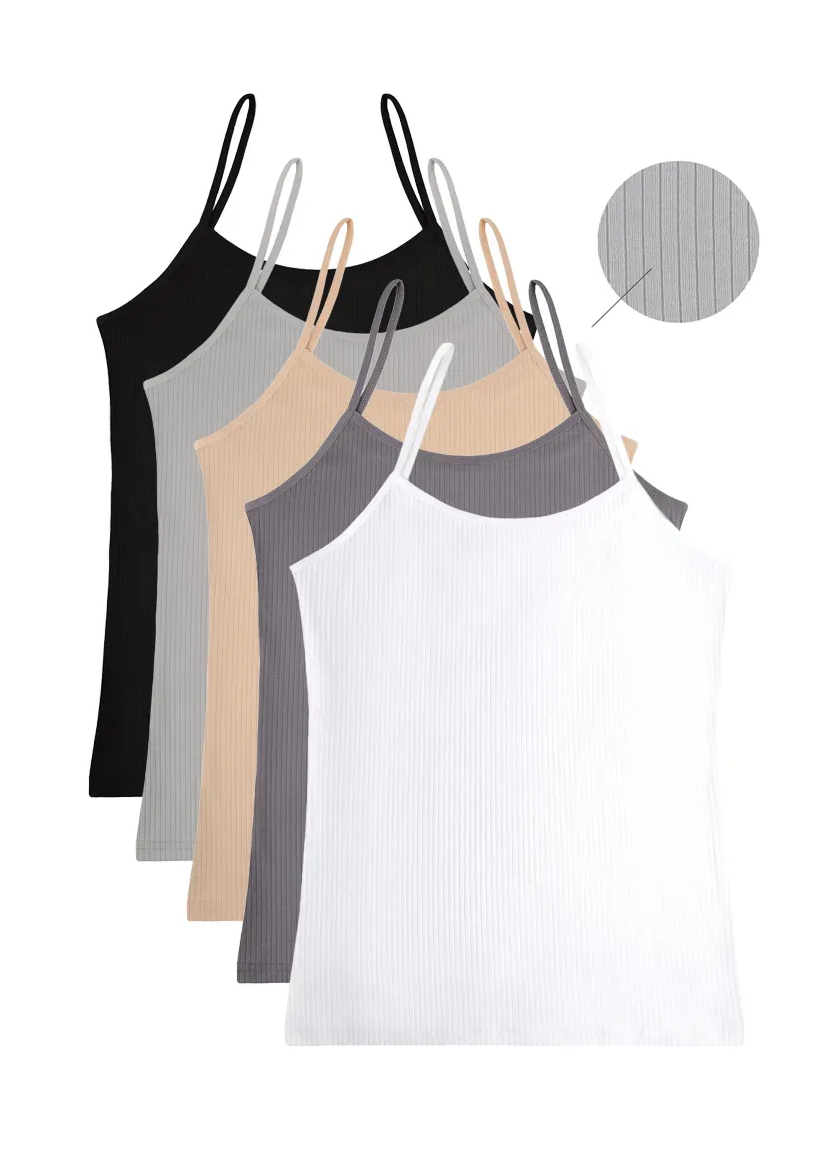 Donella 2323PD2 Assorted 10-Pack Tank Top — direct Turkish factory supply