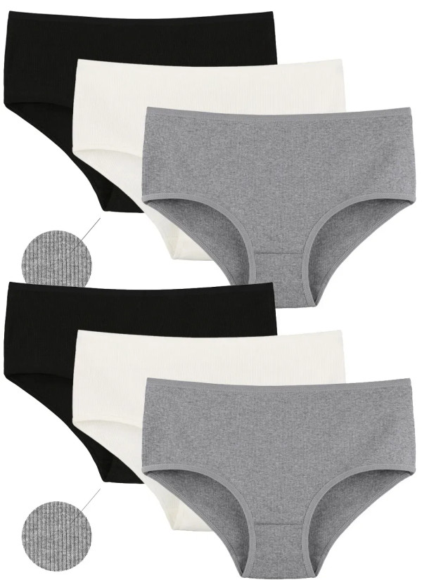 Donella 2532XD2 Assorted 10-Pack Women's Briefs — direct Turkish factory supply