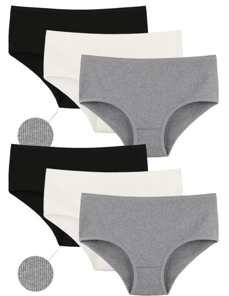 Donella 2532XD2 Assorted 10-Pack Women's Briefs — direct Turkish factory supply