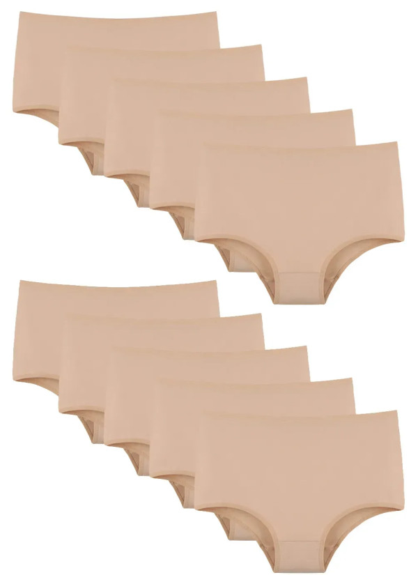 Donella 2671T 10-Pack Women's Briefs — wholesale for boutiques