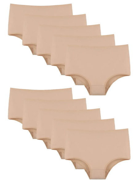 Donella 2671T 10-Pack Women's Briefs — wholesale for boutiques