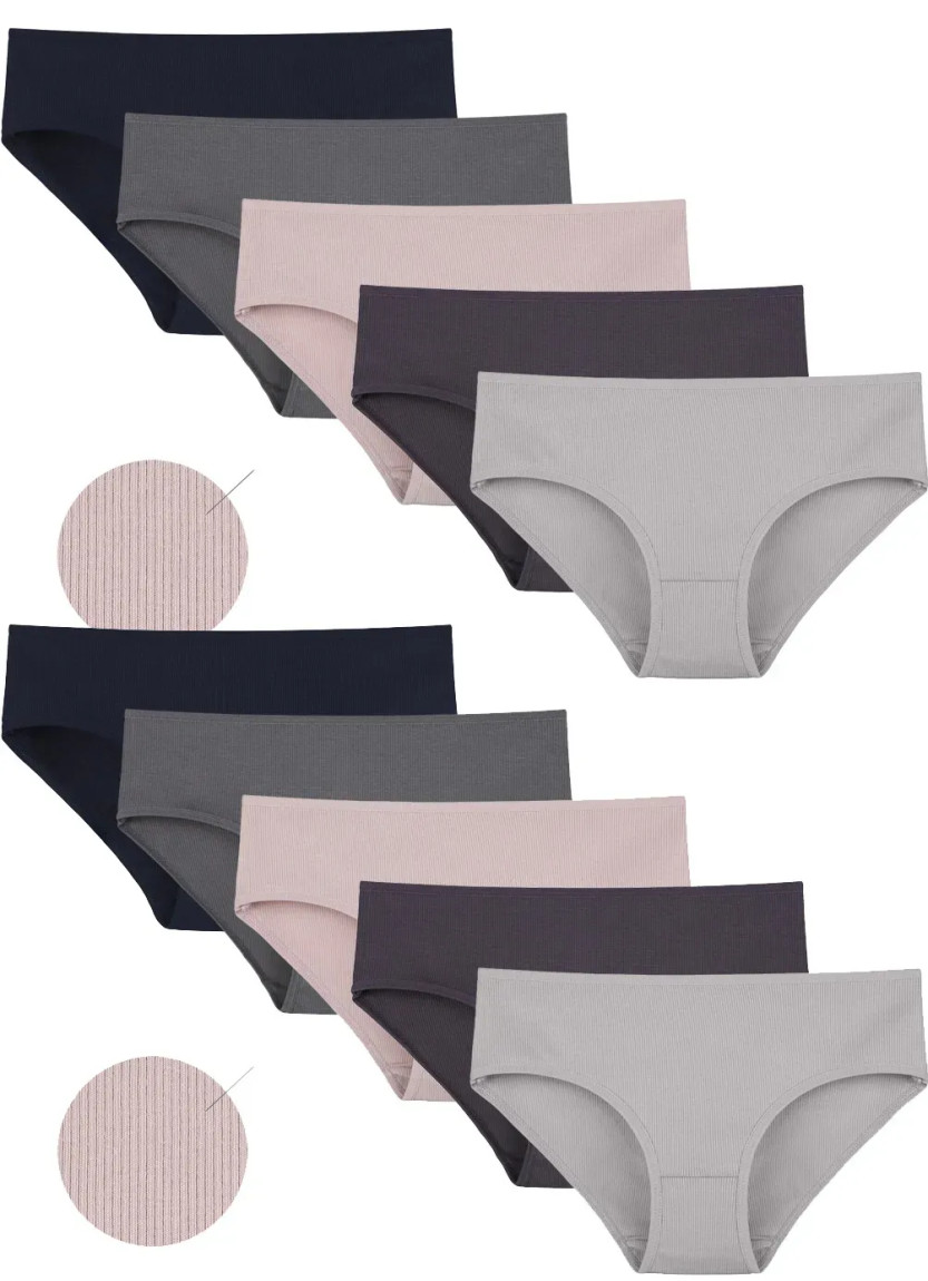 Donella 3132PD2 Assorted 10-Pack Women's Briefs — wholesale for boutiques