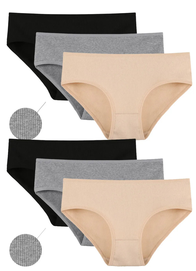 Donella 3132X Assorted 10-Pack Women's Briefs — Turkish textile wholesale