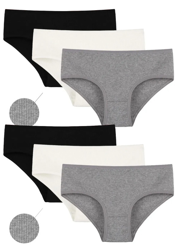 Donella 3132XD2 Assorted 10-Pack Women's Briefs — direct Turkish factory supply