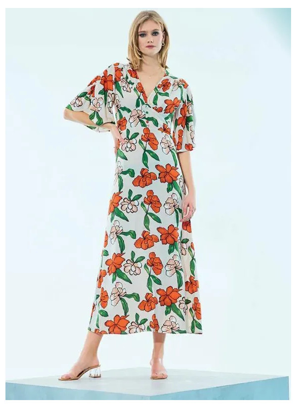 IBIZA 8022 Dress (S+M+L+XL) — direct Turkish factory supply